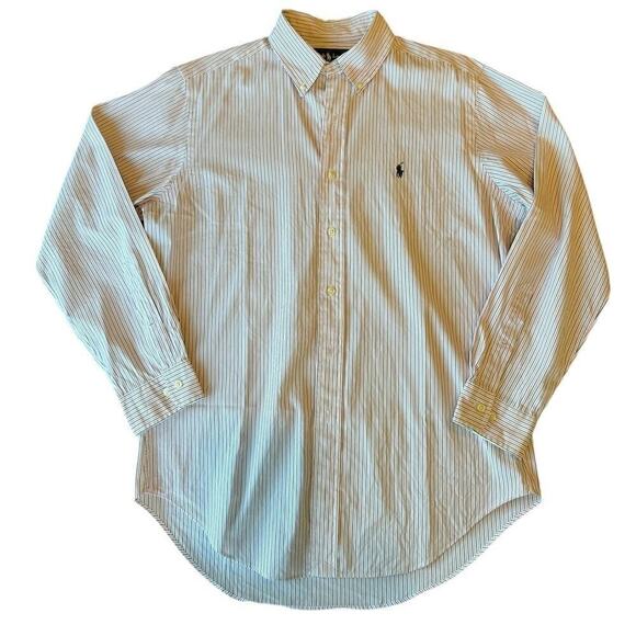 Ralph Lauren Classic Fit Men’s Dress Shirt Button Down Collared - Picture 3 of 8